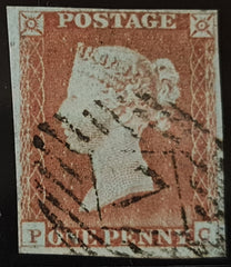 150282 1846 1D PL.71 (SG8)(PC) FINE USED.