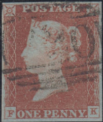 150285 1844 1D PL.46 (SG8)(FK) FINE USED.