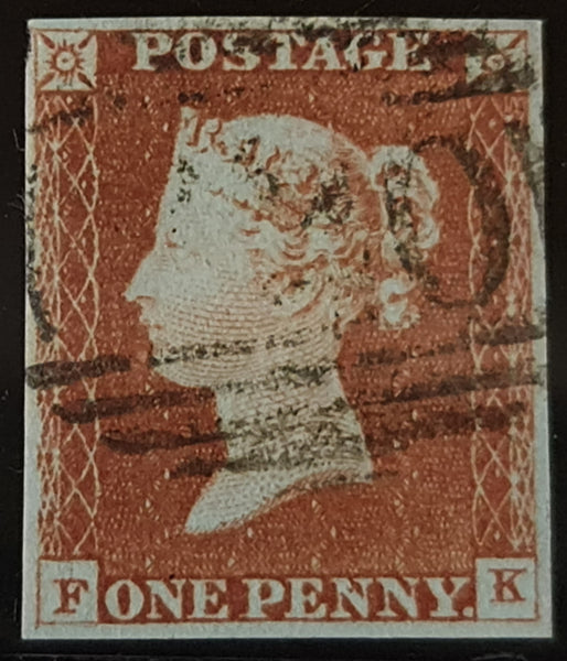 150285 1844 1D PL.46 (SG8)(FK) FINE USED.