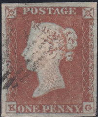 150287 1844 1D PL.50 (SG8)(KG) VERY FINE USED.
