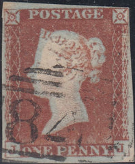 150289 1844 1D PL.50 (SG8)(JJ) FINE USED.