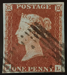 150292 1844 1D PL.50 (SG8)(PL) USED.