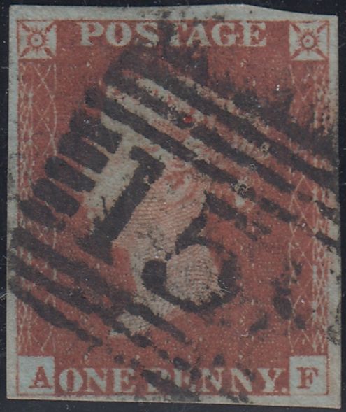 150293 1845 1D PL.55 (SG8)(AF) GOOD USED.