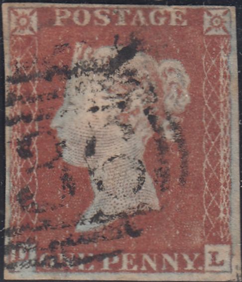 150299 1844 1D PL.48 (SG8)(DL) GOOD USED.