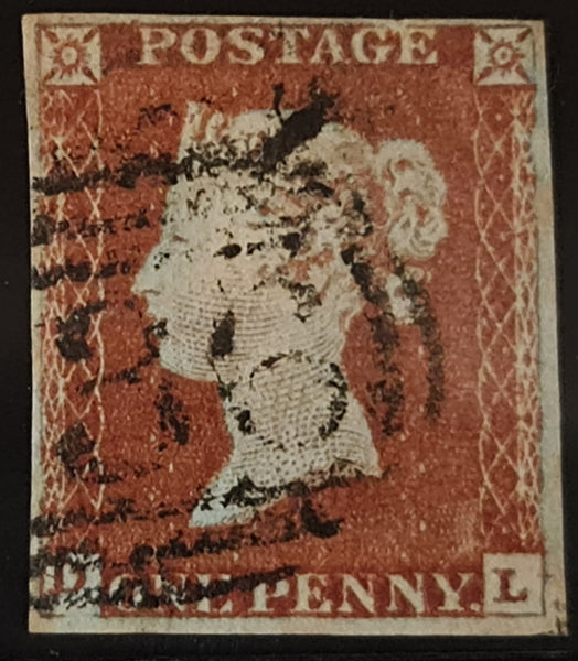 150299 1844 1D PL.48 (SG8)(DL) GOOD USED.