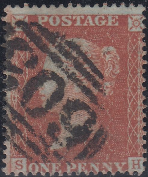 150309 1855 DIE 2 1D PL.6 S.C.16 (SG21)(SH) MISSING IMPRIMATUR LETTERING FINE USED.