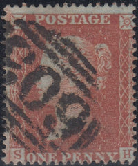 150309 1855 DIE 2 1D PL.6 S.C.16 (SG21)(SH) MISSING IMPRIMATUR LETTERING FINE USED.