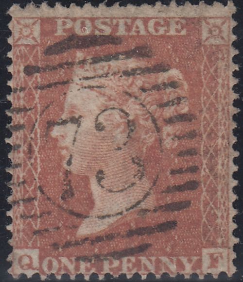 150313 1855 DIE 2 1D PL.6 S.C.16 (SG21)(QF) FINE USED.