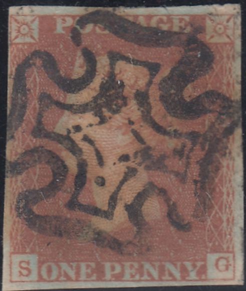 150328 1842 1D PL.22 (SG8)(SG) GOOD TO FINE USED.