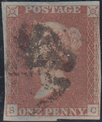150333 1842 1D PL.22 (SG8)(SC) GOOD USED.