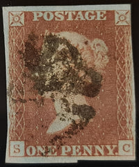 150333 1842 1D PL.22 (SG8)(SC) GOOD USED.