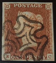 150336 1842 1D PL.22 (SG8)(EC) GOOD USED.