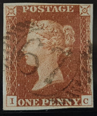 150339 1846 1D PL.66 (SG8)(IC) FINE USED.