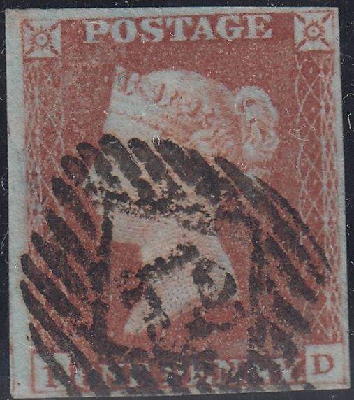 150342 1846 1D PL.66 (SG8)(PD) GOOD TO FINE USED.
