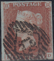 150342 1846 1D PL.66 (SG8)(PD) GOOD TO FINE USED.