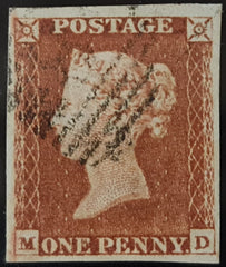 150343 1846 1D PL.66 (SG8)(MD) GOOD USED.