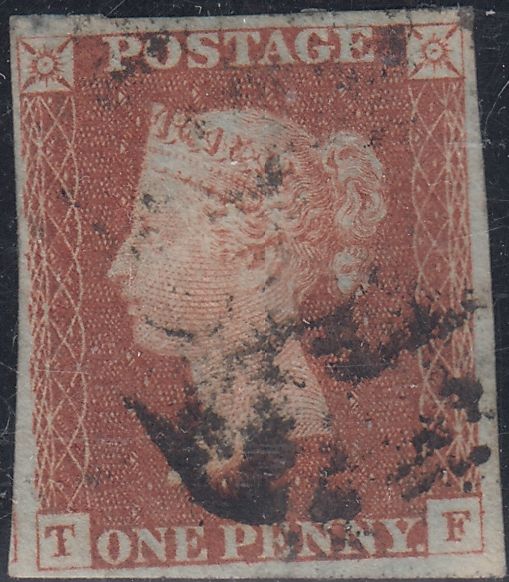 150344 1843 1D PL.32 (SG8)(TF) GOOD USED.