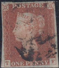 150344 1843 1D PL.32 (SG8)(TF) GOOD USED.