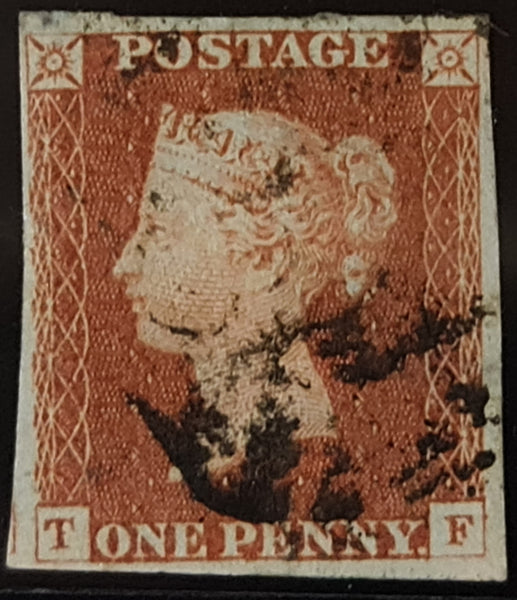 150344 1843 1D PL.32 (SG8)(TF) GOOD USED.
