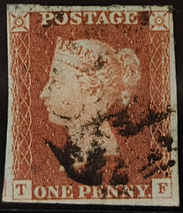 150344 1843 1D PL.32 (SG8)(TF) GOOD USED.