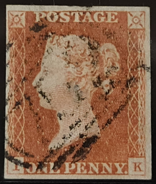 150345 1845 1D PL.61 (SG8)(IK) FINE USED.