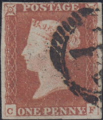 150346 1846 1D PL.66 (SG8)(CF) VERY FINE USED.