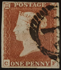 150346 1846 1D PL.66 (SG8)(CF) VERY FINE USED.