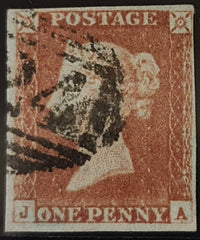 150347 1846 1D PL.66 (SG8)(JA) FINE USED.