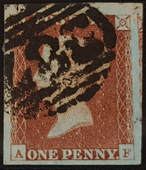150354 1846 1D PL.68 (SG8)(AF) GOOD USED.