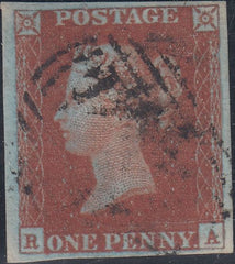 150358 1845 1D PL.62 (SG8)(RA) FINE USED.