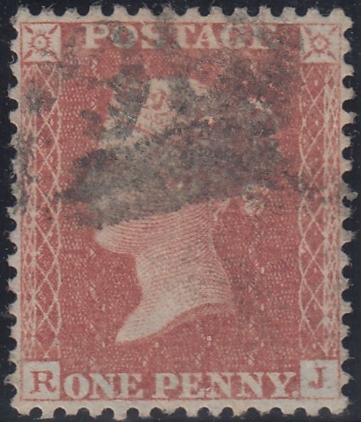 150361 1855 DIE 2 1D PL.6 L.C.14 (SPEC C6)(RJ) GOOD TO FINE USED.
