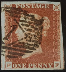 150368 1846 1D PL.65 (SG8)(FF) FINE USED.