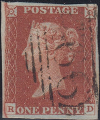 150369 1846 1D PL.66 (SG8)(RD) FINE USED.