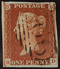 150369 1846 1D PL.66 (SG8)(RD) FINE USED.