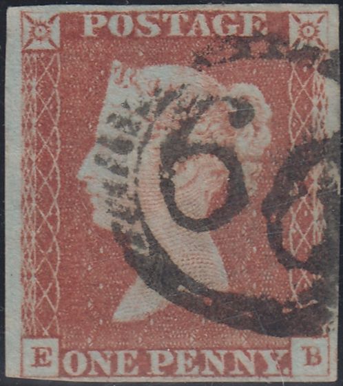 150370 1846 1D PL.65 (SG8)(EB) GOOD USED.