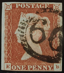 150370 1846 1D PL.65 (SG8)(EB) GOOD USED.