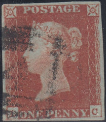 150371 1846 1D PL.65 (SG8)(LC) FINE USED.