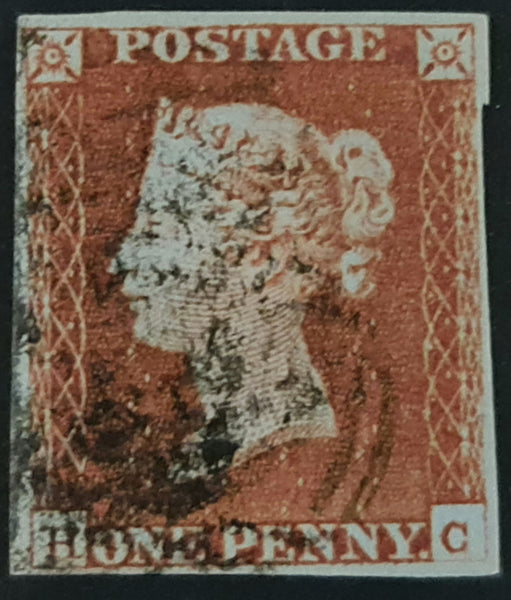 150373 1846 1D PL.67 (SG8)(HC) GOOD USED.