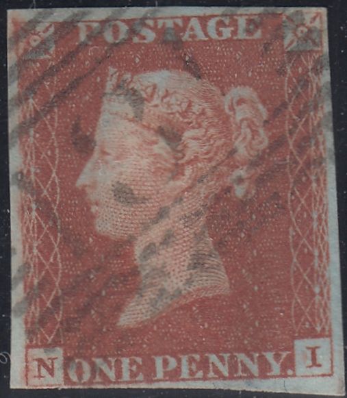 150375 1846 1D PL.67 (SG8)(NI) GOOD USED.