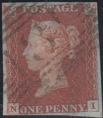 150375 1846 1D PL.67 (SG8)(NI) GOOD USED.