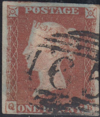 150377 1845 1D PL.61 (SG8)(QB) FINE USED.