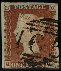 150377 1845 1D PL.61 (SG8)(QB) FINE USED.