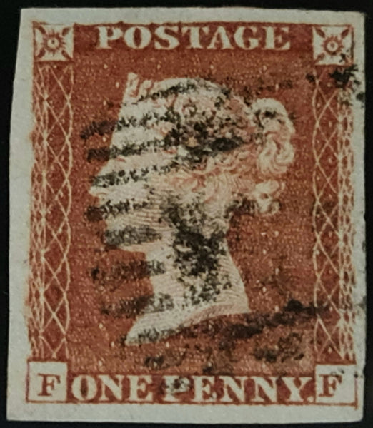 150380 1846 1D PL.67 (SG8)(FF) GOOD USED.