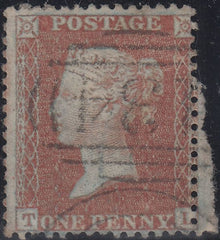 150382 1855 DIE 2 1D PL.6 L.C.14 (SPEC C6)(TL) MISSING IMPRIMATUR LETTERING GOOD USED.