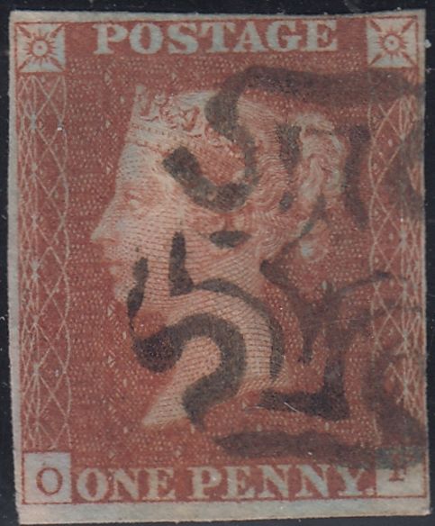 150385 1843 1D PL.31 (SG8)(OF) GOOD TO FINE USED.