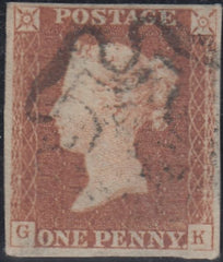 150386 1842 1D PL.25 (SG8)(GK) FINE USED.