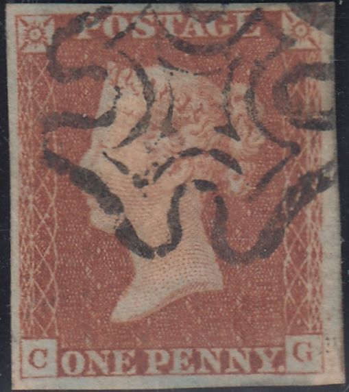 150389 1842 1D PL.25 (SG8)(CG) GOOD USED.