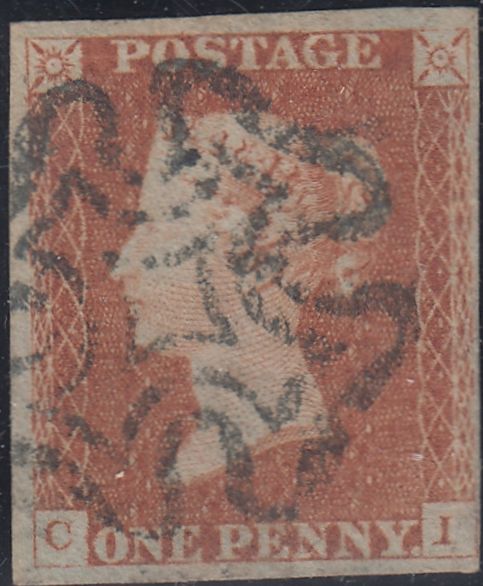 150390 1842 1D PL.25 (SG8)(CI) GOOD USED.