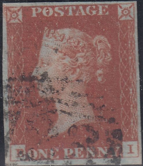 150434 1845 1D PL.56 (SG8)(BI) GOOD USED.