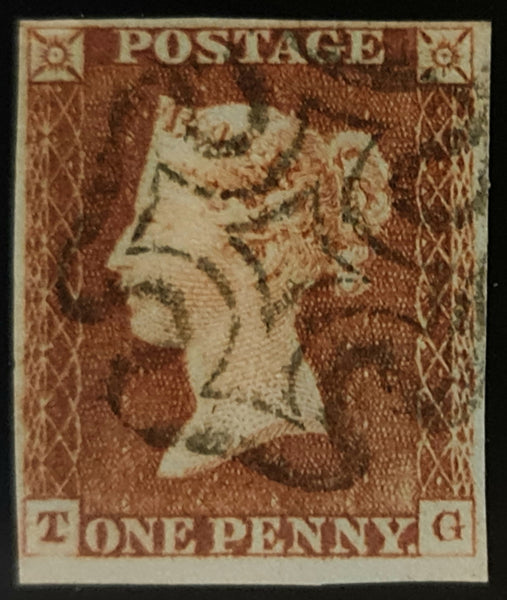150436 1842 1D PL.22 (SG8)(TG) GOOD TO FINE USED.